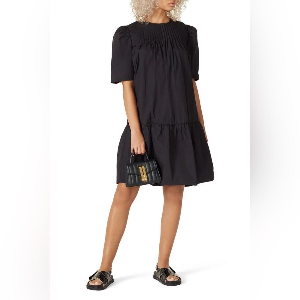 BY MALENE BIRGER- Aninah Black Puff Sleeve Dress Size 38
